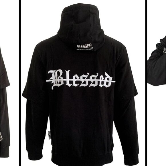 NWT Blessed LIVING MY BLESSED LIFE HOODY‎ Size Small - Picture 3 of 10